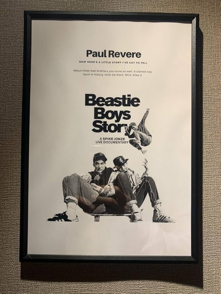 Amazon.co.jp: BEASTIE BOYS ビースティボーイズ A4 ポスター 額付き