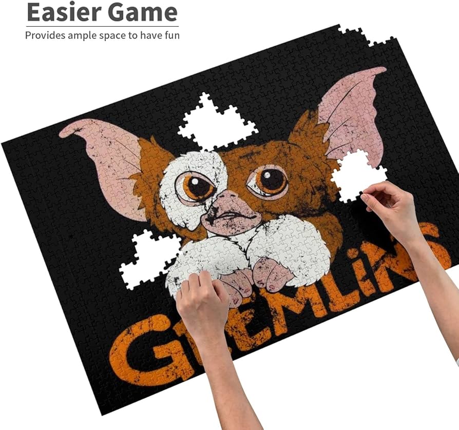 Amazon.co.jp: グレムリン ギズモ アニメ ジグソーパズル 木製 1000