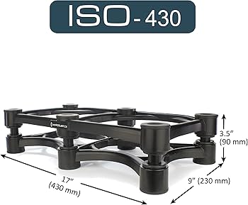 Amazon.com: IsoAcoustics Iso-Stand Series Speaker Isolation Stands