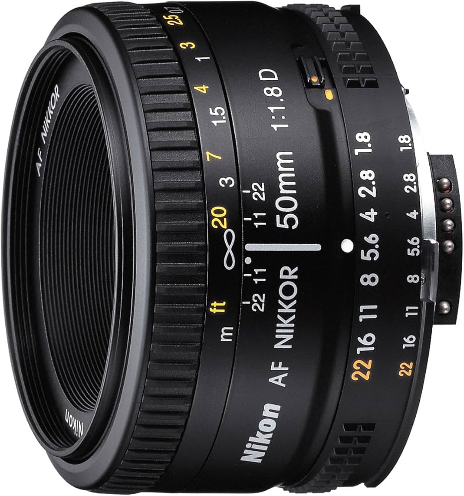 Objectif Nikon 50 mm f/1.8 AF D : Amazon.fr: High-Tech