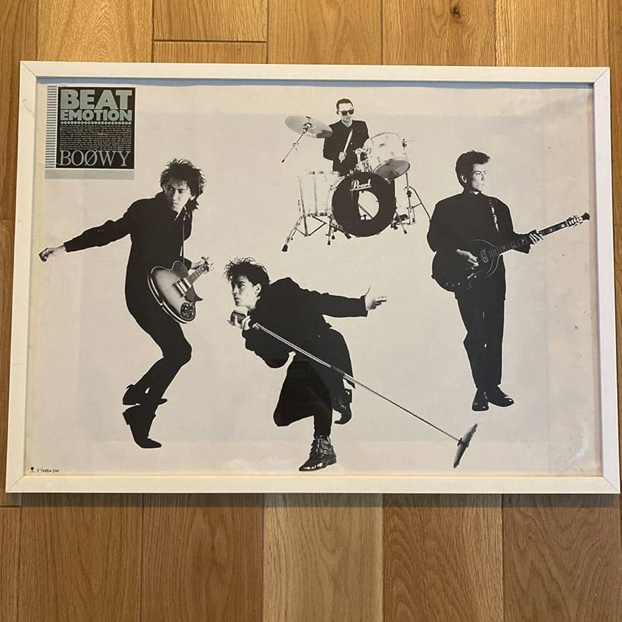 BOOWY☆ポスター B2サイズ BEAT EMOTIN 2枚セット
