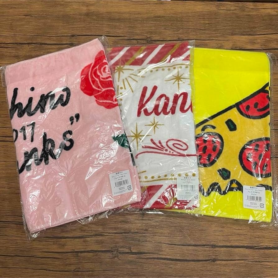 西野カナ ツアータオル グッズ まとめ売り 西野カナ フェイスタオル