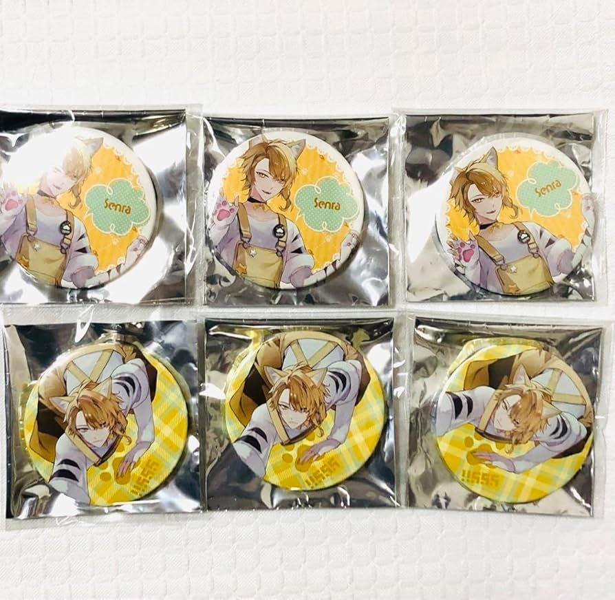 浦島坂田船 WARN12G アニメイト特典 センラ センコ 缶バッジ