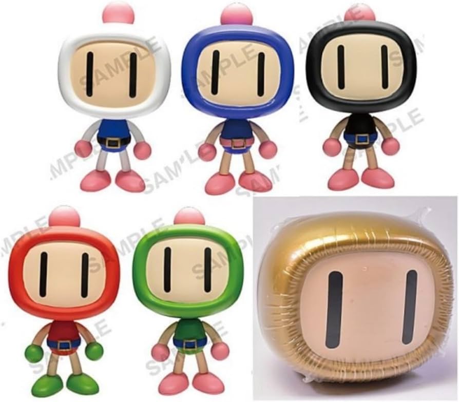 Amazon.co.jp: ボンバーマン カプセルフィギュア × 全6種セット
