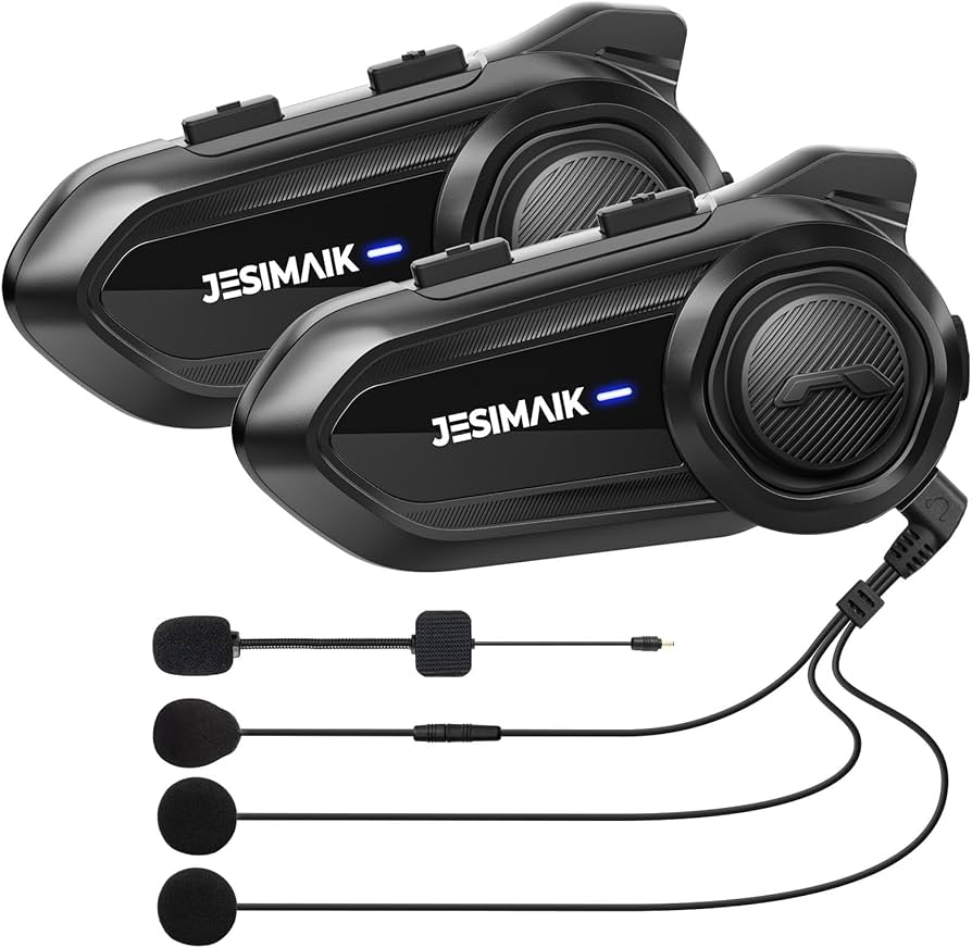 Amazon | JESIMAIK バイク インカム R18Lite バイク用インカム 2人同時