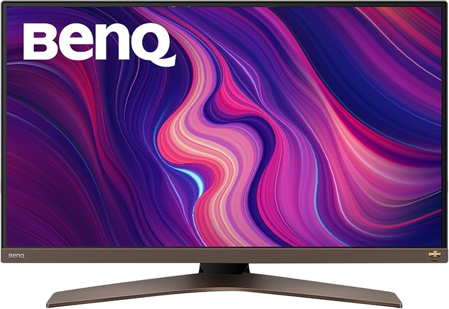 BenQ EW2880U 4K IPS HDR Computer Monitor USB-C (60W Power), 90
