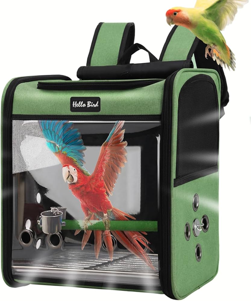 Amazon | Hopeholic 鳥キャリー 鳥バッグ 鳥用 インコ キャリーバッグ