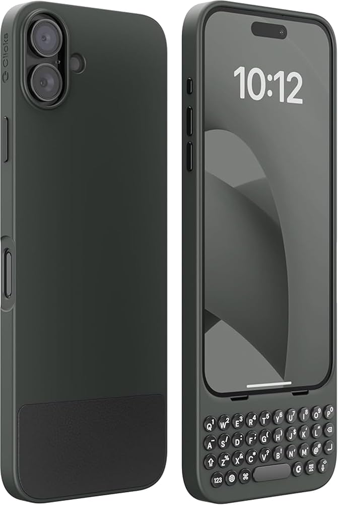 Amazon.co.jp: Clicks(クリックス) iPhone 16 Plus 用 キーボード付き