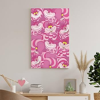 限定 不思議の国のアリス チェシャ猫 キーラック ハンドメイド 壁かけ