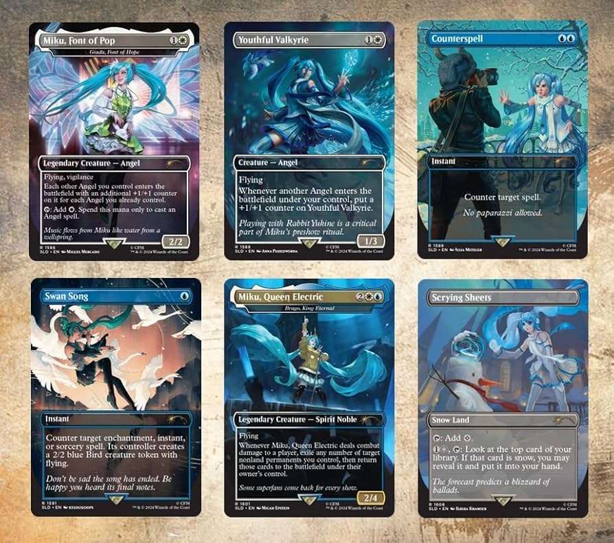 Amazon.com: MTG Secret Lair: Secret Lair x Hatsune Miku: Winter