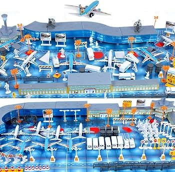 空港模型セット AIRPORT PLAYSET AIRFRANCE KLM KLM & Air France