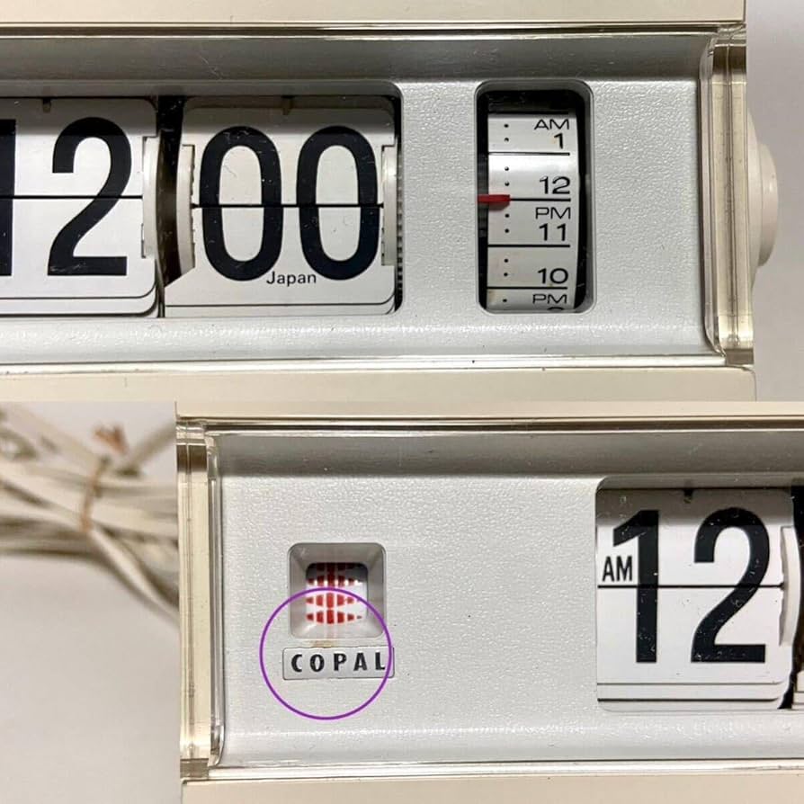 メンテ済み・動作正常】COPALパタパタ時計 モデル229 （東日本向け