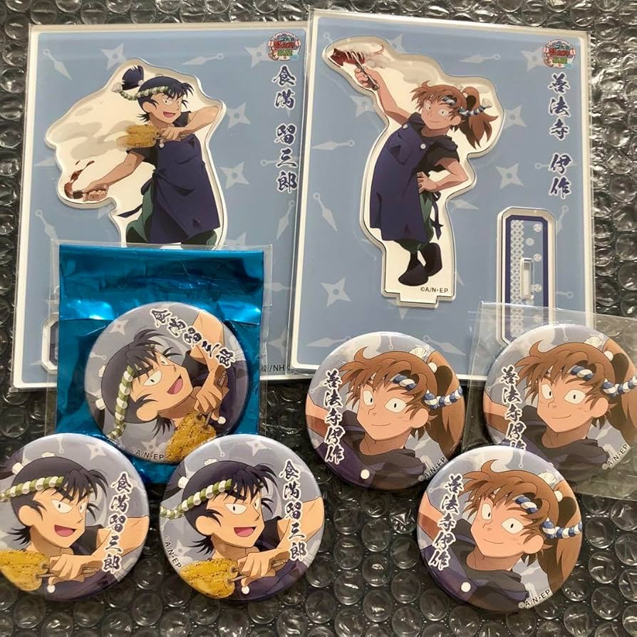 Amazon.co.jp: 忍たま乱太郎 茶屋 夏祭り 食満 留三郎 善法寺伊作 缶