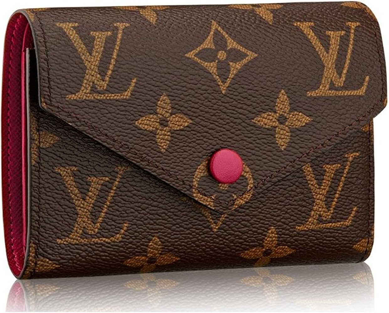 LOVE 】LOUIS VUITTON 二つ折り財布 モノグラム Louis Vuitton 二