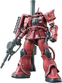 Amazon.com: Bandai Spirits Hobby MS-06S Zaku II Char Aznable's