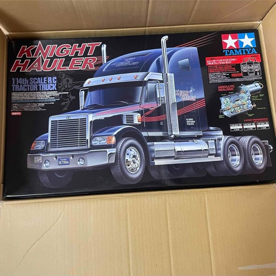 タミヤ 1/14 ナイトハウラーフルオペ タミヤ 1/14ナイトハウラー