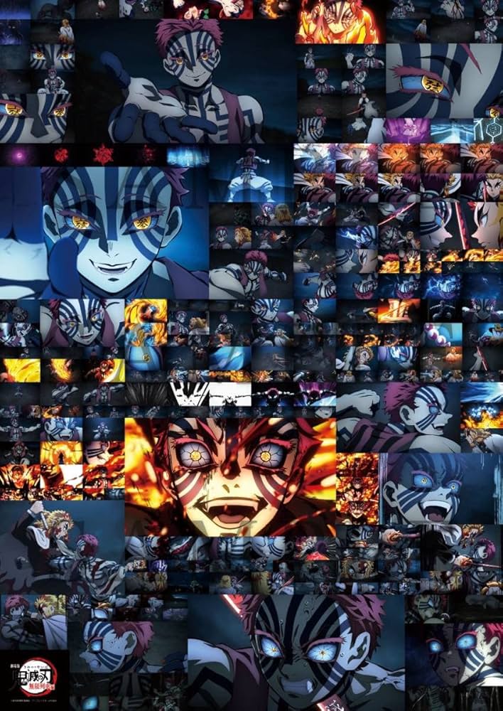 希少 鬼滅の刃 無限列車 猗窩座 Wチャンスポスター 3本セット 希少 鬼