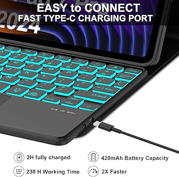 Amazon.com: Keyboard Case for Xiaomi Pad 7/ Pad 7 Pro 11.2 Inch, 7