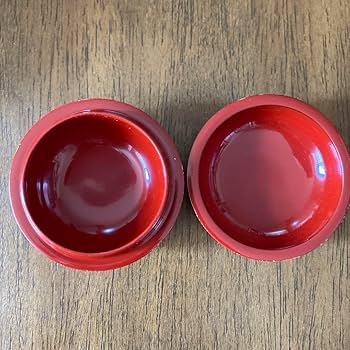 Amazon.co.jp: 琉球漆器 べんぼう 沈金 草花文 香合 香蓋 沖縄漆器