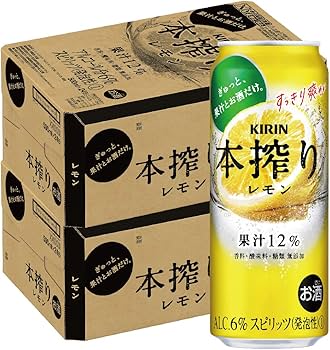 Amazon.co.jp: キリン 本搾りチューハイ レモン 500ml×48本 【お酒
