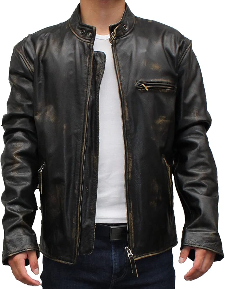 スイカ様専用 Mo-LAWZ（皮の但馬屋）シングルライダース 水牛革 LL