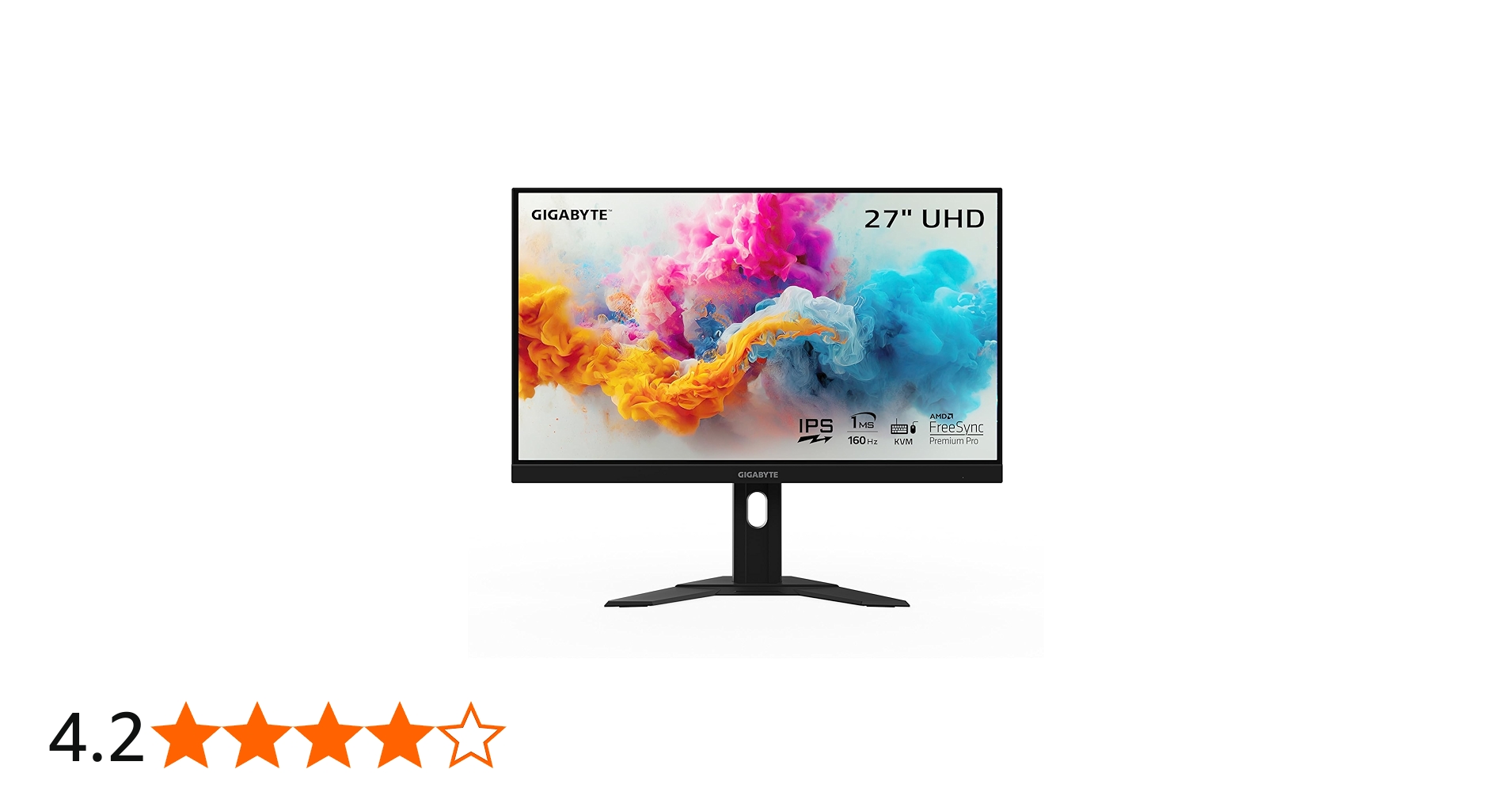 Amazon.co.jp: Gigabyte M27U 27インチ 160Hz 2160P UHD-KVM