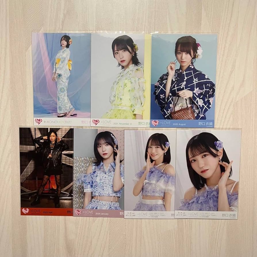 LOVE 野口衣織 生写真 コンプ まとめ売り 252枚 LOVE 野口衣織 生写真