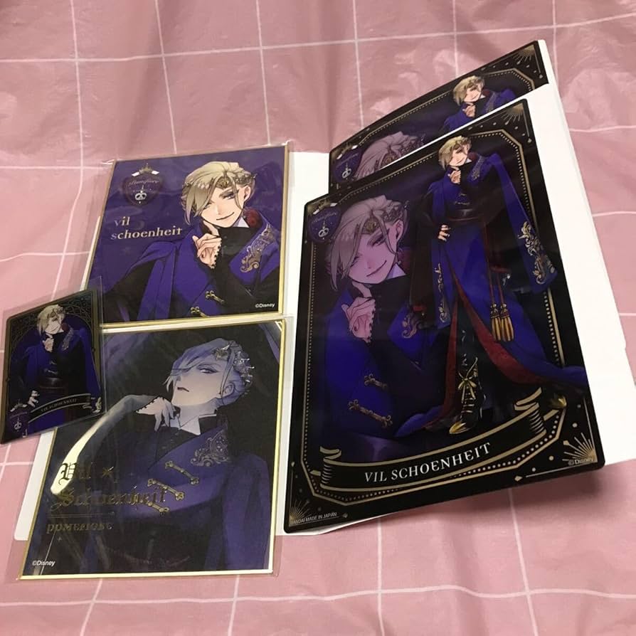 ツイステビジュアル色紙ヴィルまとめ