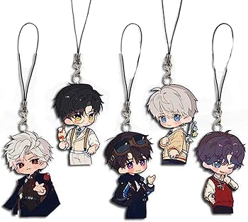 Amazon.co.jp: 恋と深空 シン セイヤ ホムラ レイ マヒル キーホルダー