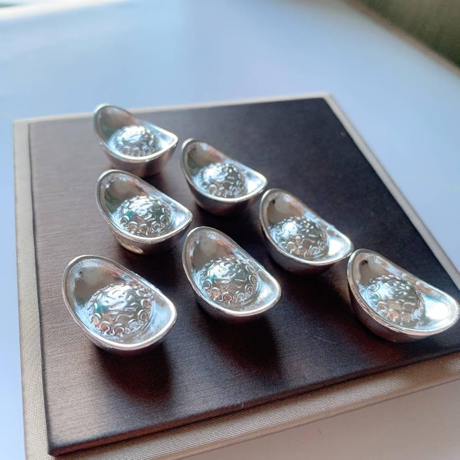 純銀製 いぶし 香合 菓子器 小物入れに 純銀製 いぶし 香合 菓子器