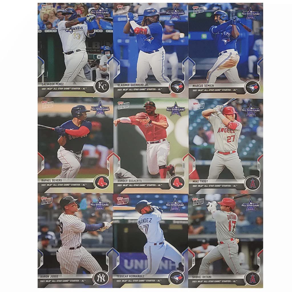 2021オールスターゲームセット-MLBTOPP-18カードバンドル 2021