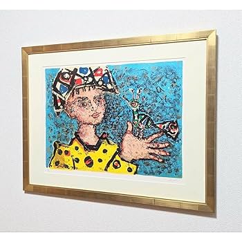 リトグラフポールアイズピリPAUL AIZPIRI 直筆サイン9/45