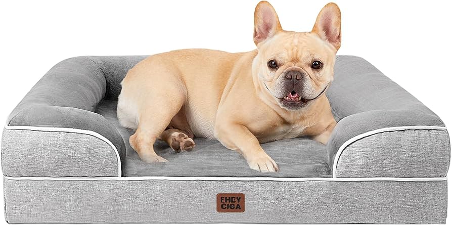 Amazon | EHEYCIGA 犬 ベッド 冬 ペットベッド 防水 猫 ベッド 洗える