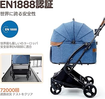 Amazon | 【特許登録済み·1秒瞬間折りたたみ分離型】PETTENA ペット