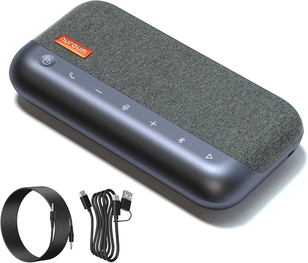 Amazon.co.jp: Nuroum Web会議 マイクスピーカー エコーキャンセラー