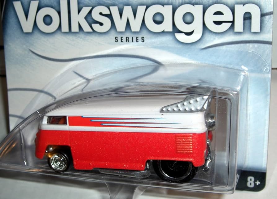 Amazon.com: 100% Hot Wheels Volkswagen Series-VW Micro Bus : Toys
