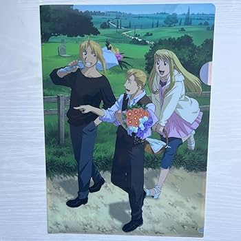 鋼の錬金術師 エド＆アル＆トリシャ オルゴール 写真立て風 鋼の錬金術