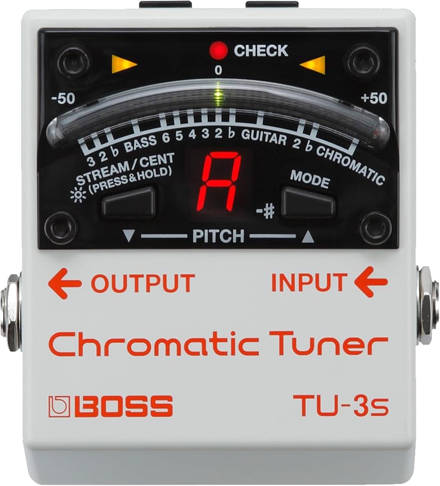 Amazon.com: BOSS TU-3S Compact Chromatic Tuner for your Pedalboard