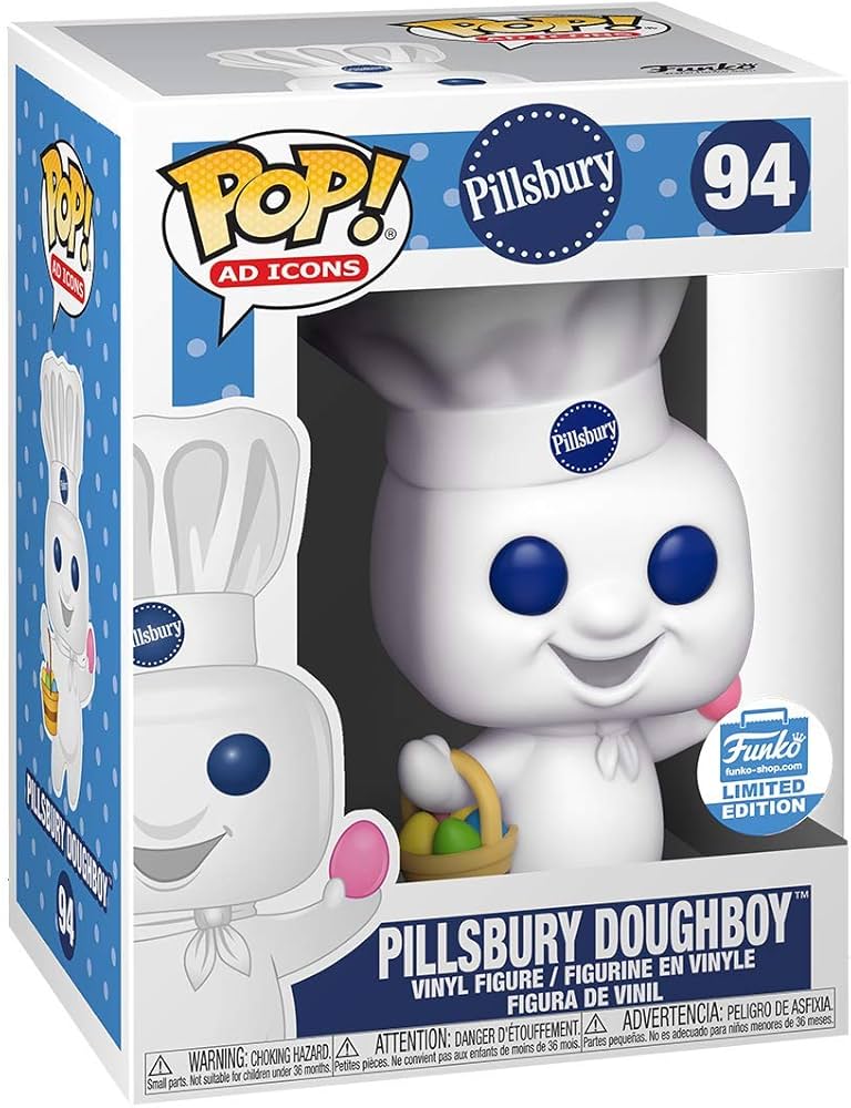 Amazon.com: Funko POP! Ad Icons: Pillsbury - Pillsbury Doughboy