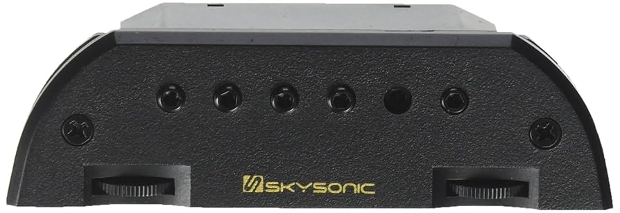 値引き】Skysonic ギターピックアップブラック 演奏 【公式通販】