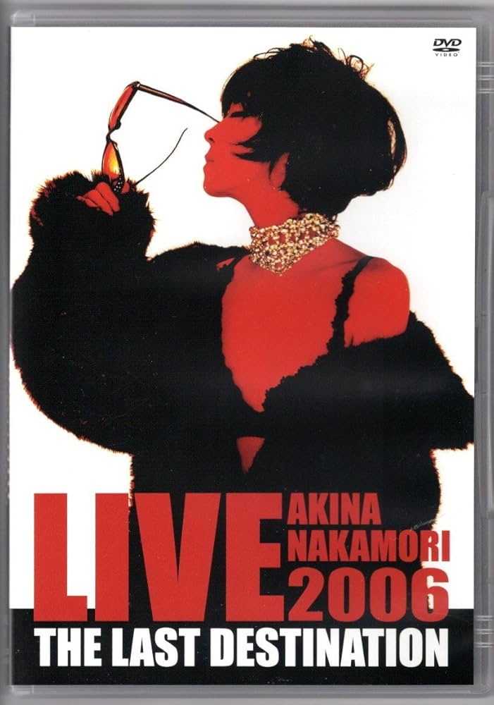中森明菜 ライブ 2001 20th DVD VHS プロモーション フライヤー 中森