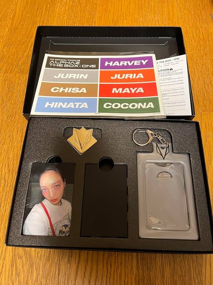 XG ALPHAZ THE BOX「ZERO」 初年度プレミアム会員限定 グッズ XG