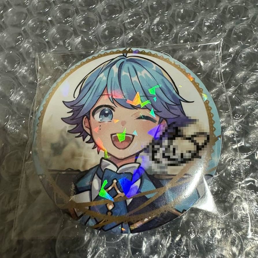 いれいす ほとけ サイン入り缶バッジ