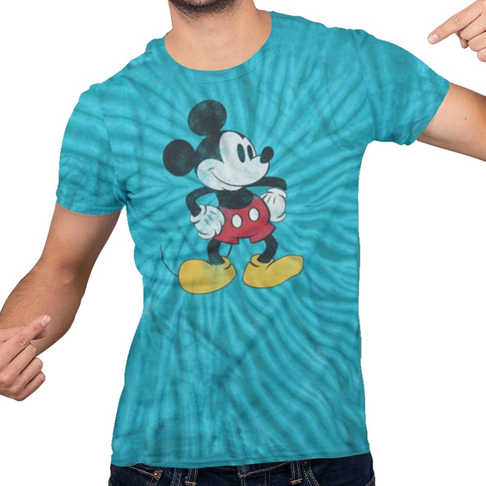 Amazon | ミッキーマウストーン グラフィックTシャツ クラシック