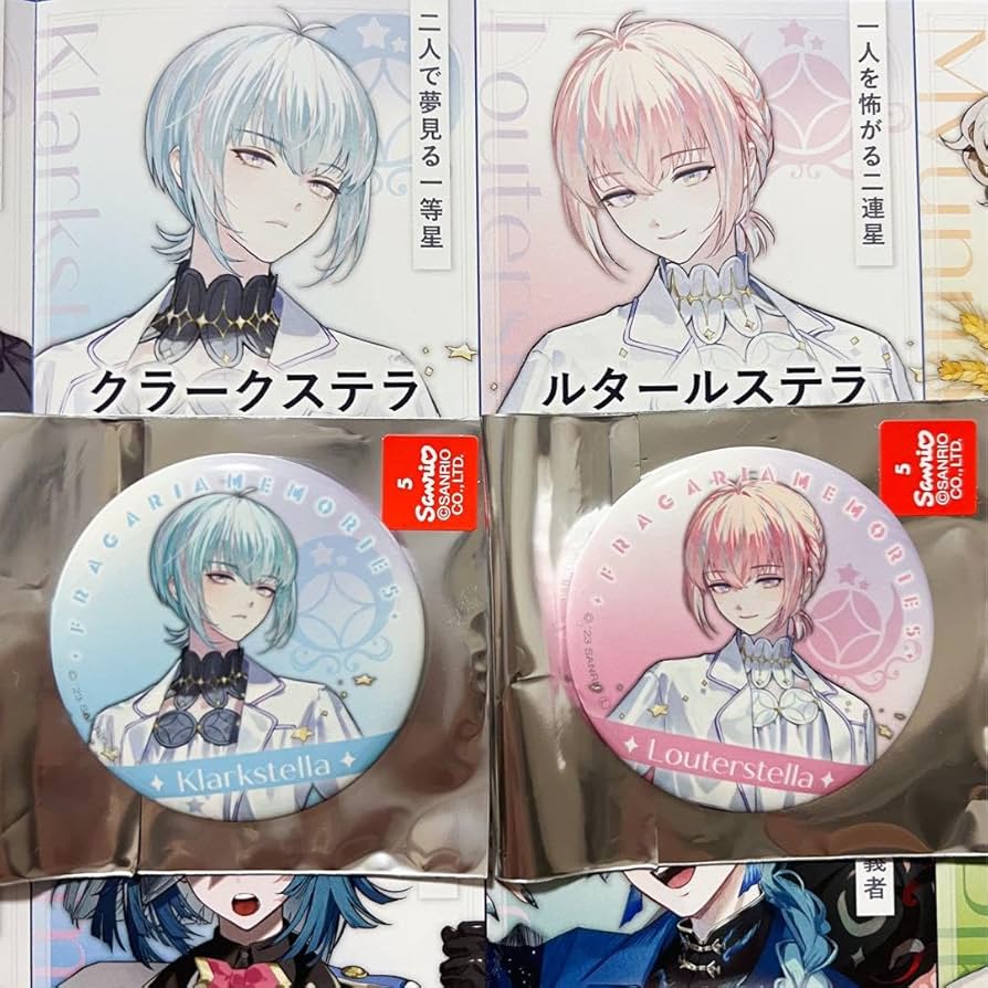 Amazon.co.jp: フラガリアメモリーズ AGF 缶バッジ クラークステラ