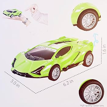 Amazon.com: Johehe 2 Pack Race Cars Pull Back, Push Go Inertial