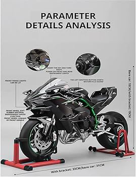Amazon.com: Mini Simulation Motorcycle Toys 1:6 for Spray Kawasaki