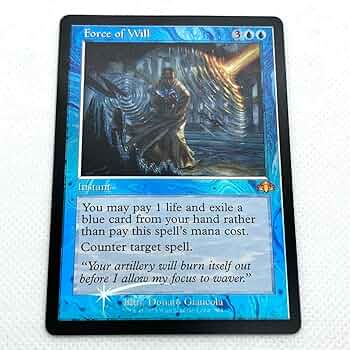 Amazon.co.jp: 意志の力 旧枠 FOIL 英語 MTG : おもちゃ