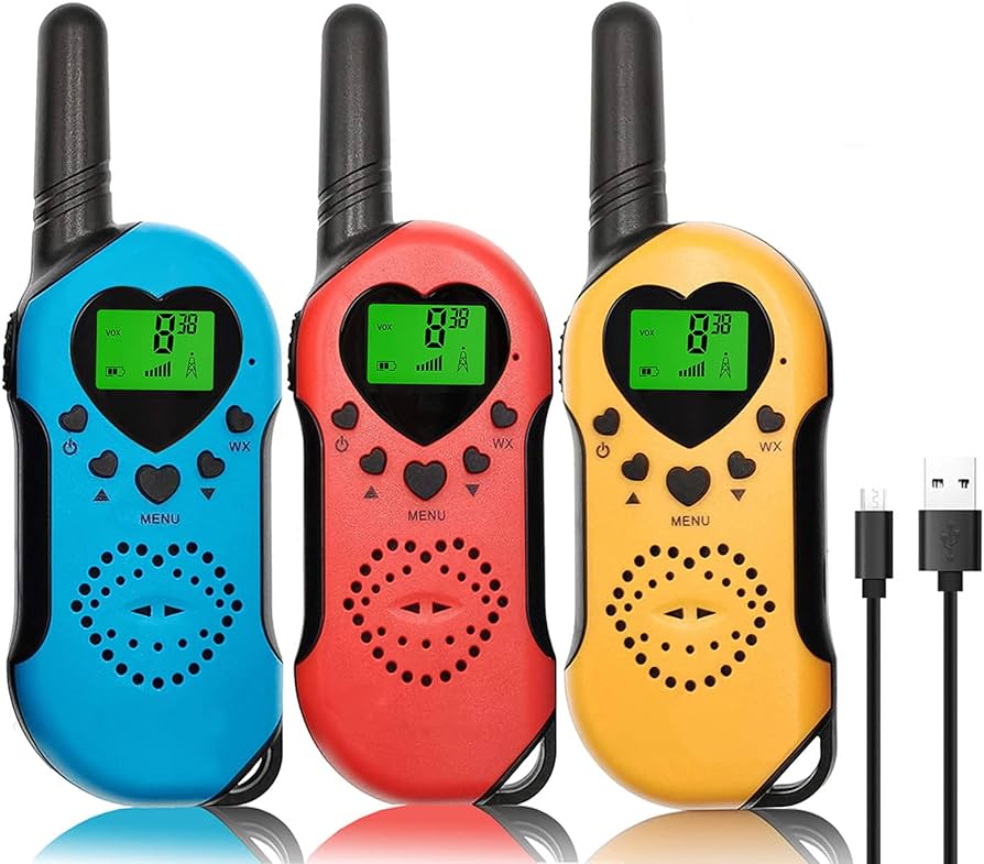 Amazon | トランシーバー 3台セット 免許不要 隔離通信 USBケーブル