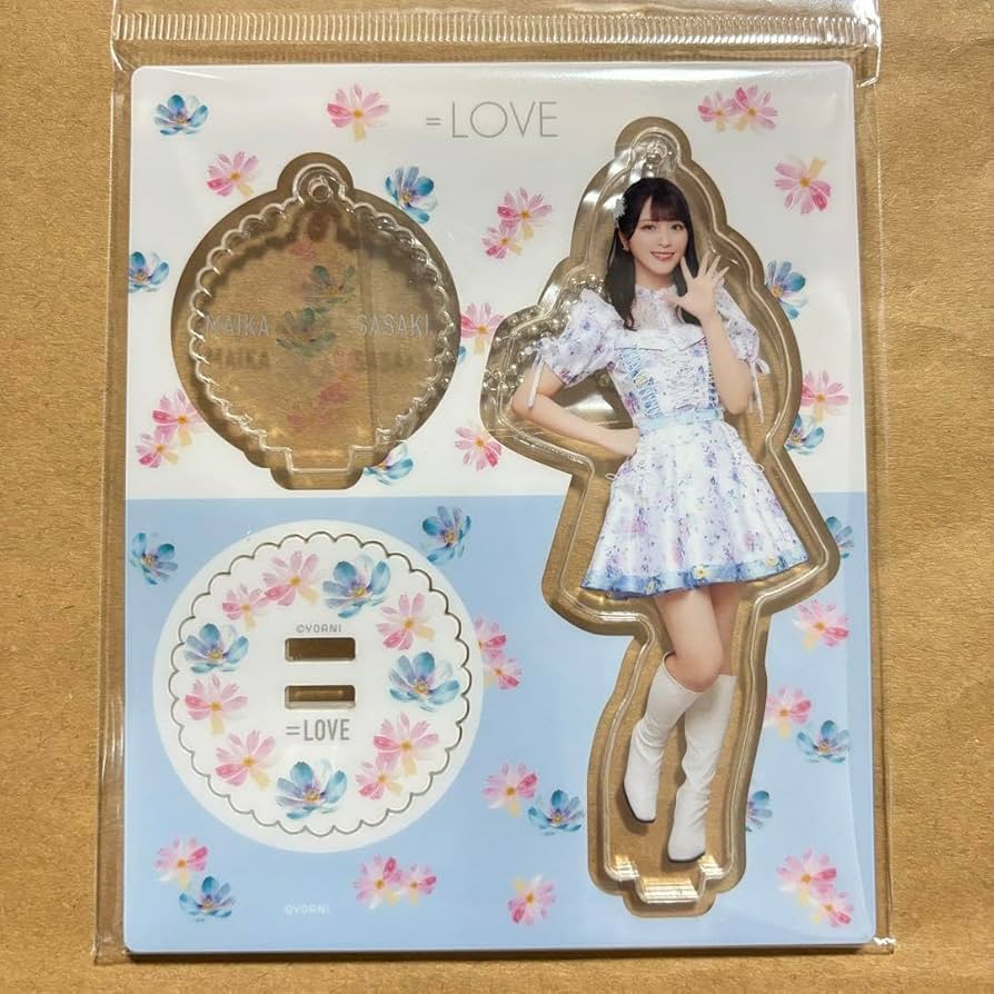 イコラブラッフルくじ佐々木舞香2等 アクリルパネル直筆 イコラブ